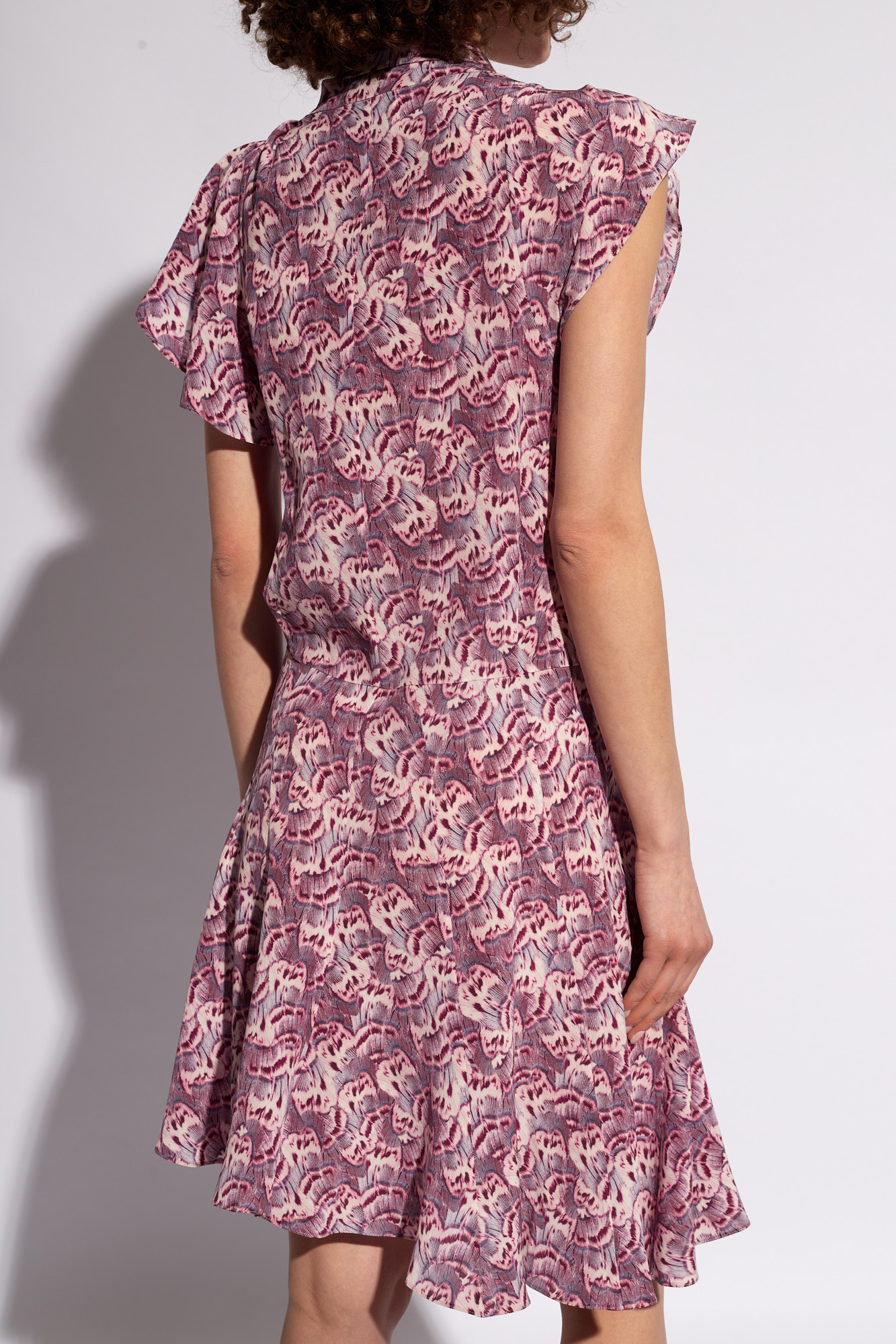 ワンピース ISABEL MARANT Woman Dress Violet RO0011FAC1J05I PUEC Isabel Marant Étoile Sichelle Floral Print Dress | Liberty